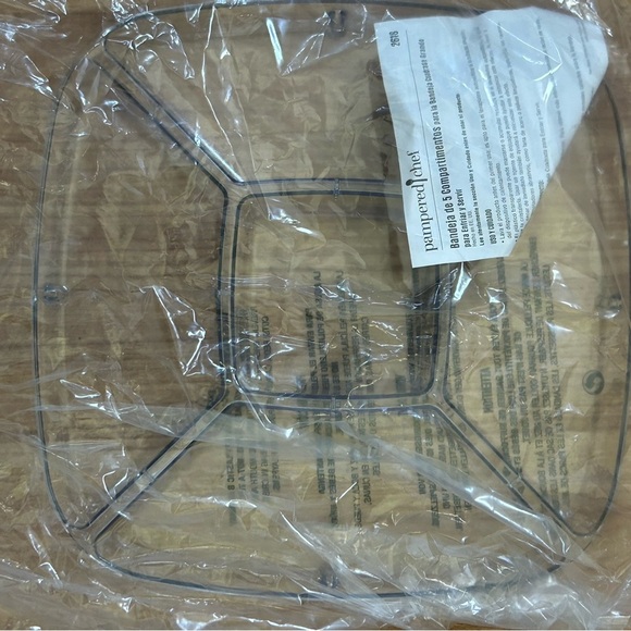 Pampered Chef Multi-Section Serving Tray - Picture 2 of 2